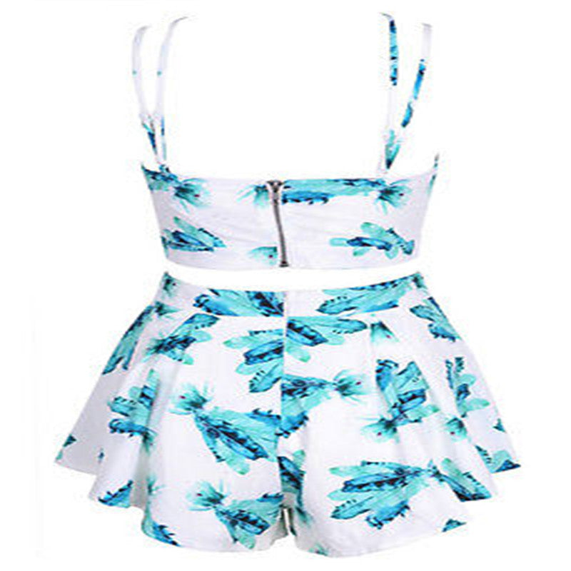 Compleu Pantalon Scurt si Top Annlise