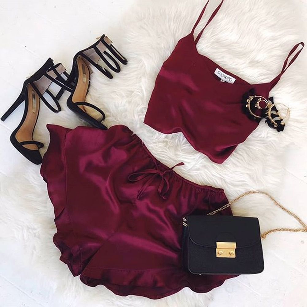 Compleu Satin Claudette