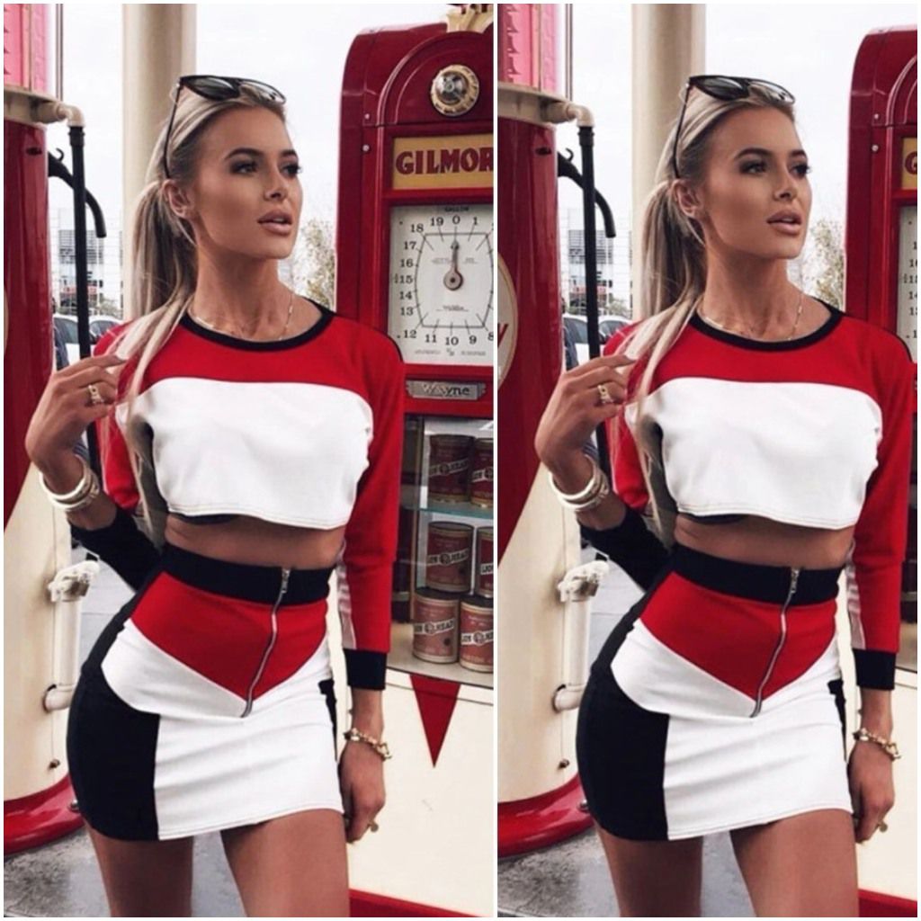 Compleu Top si Fusta Claudine