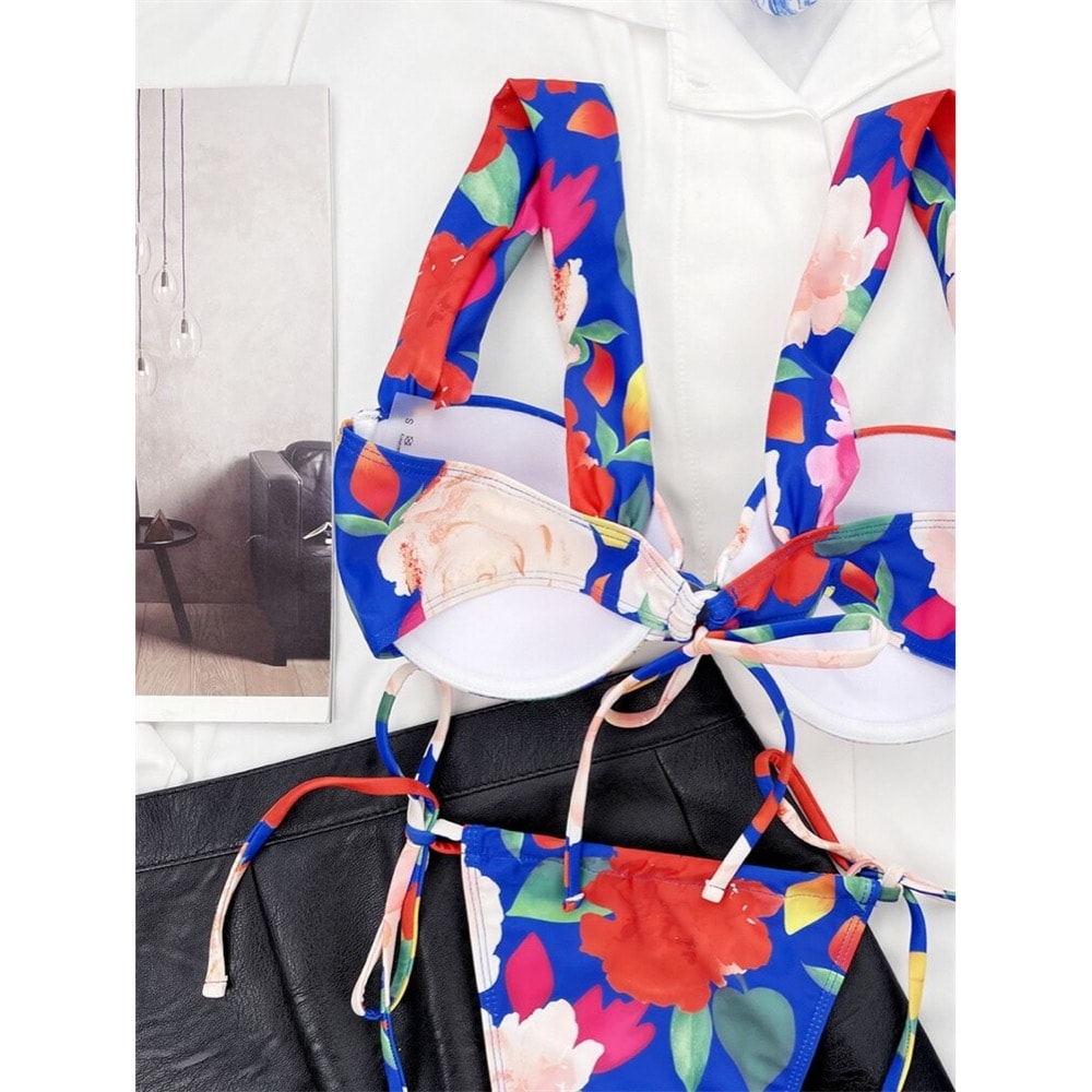 Costum de baie 2 piese, multicolor, Dithe C32