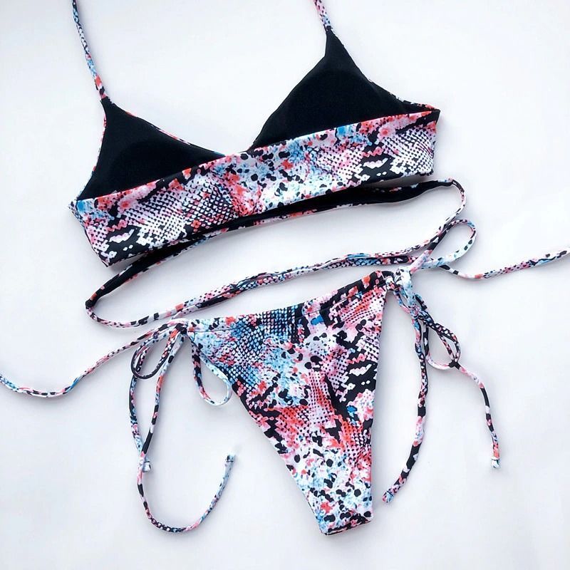 Costum de baie 2 piese, multicolor, Marren C57