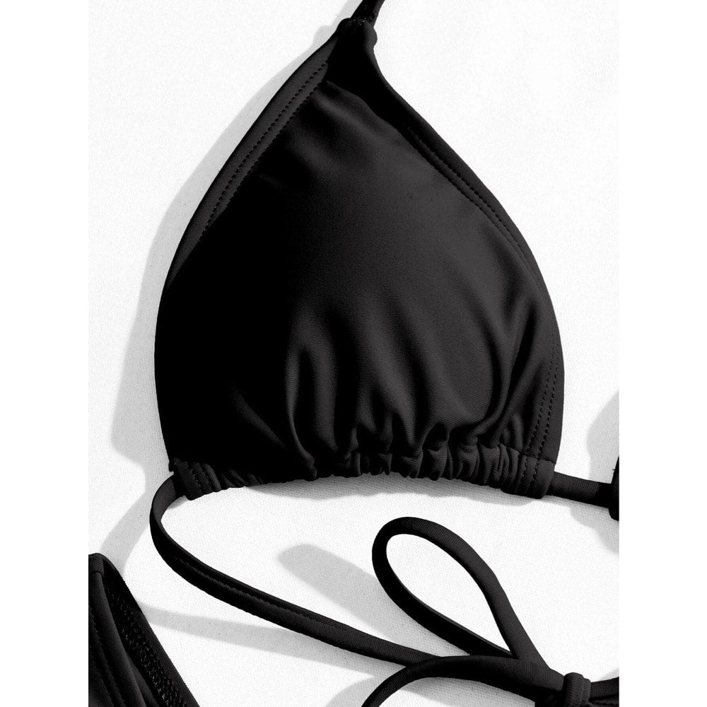 Costum de baie 2 piese, negru, Georgia C40