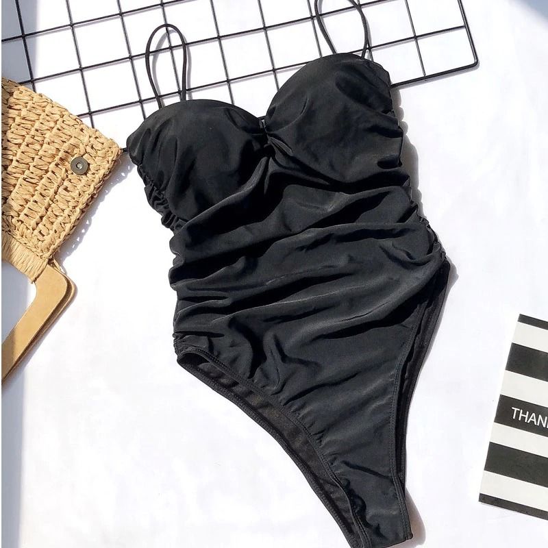 Costum de baie intreg, negru, Margie C34