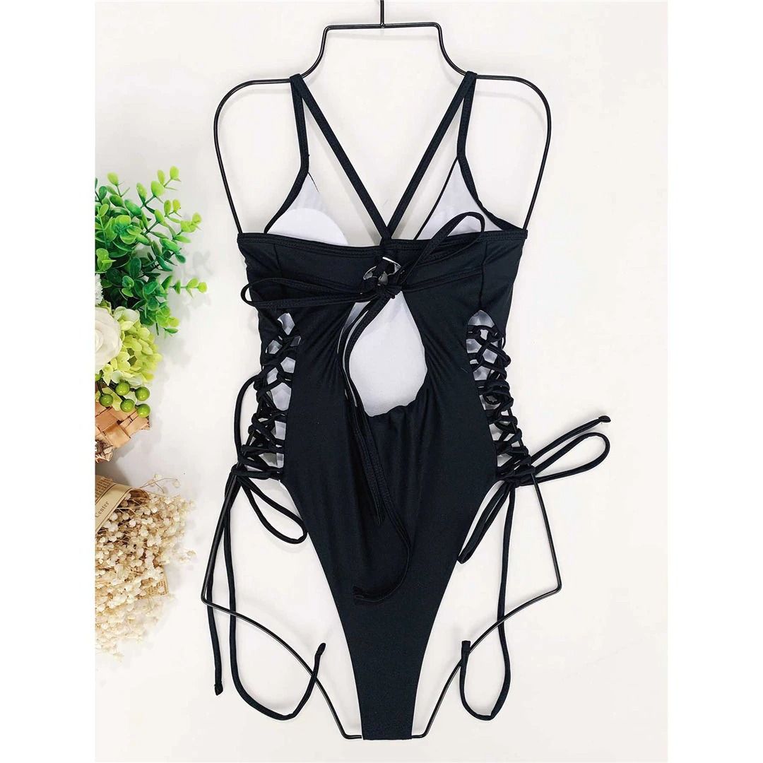 Costum de baie intreg, negru, Natalia C42