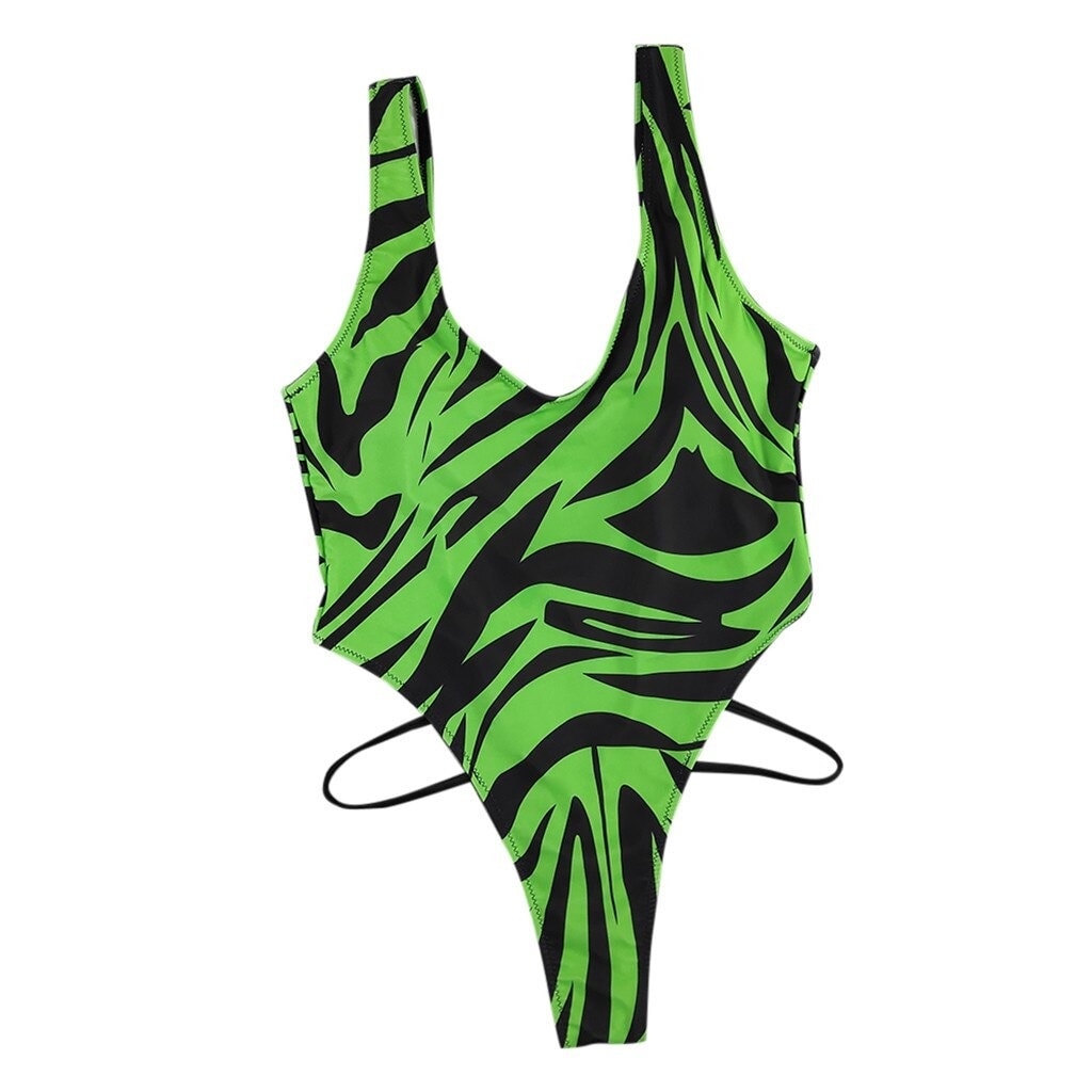 Costum de baie intreg, verde, Kisa C32