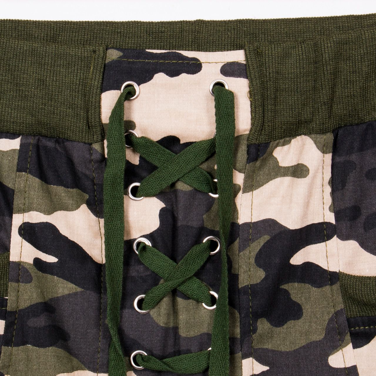 Pantaloni verzi, imprimeu army, Conny C17