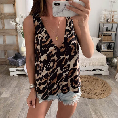 Bluza bej, animal print, Jella C7