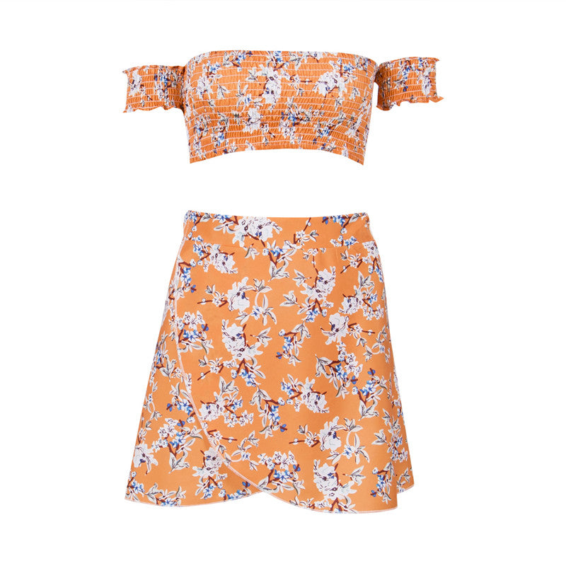 Compleu Fusta si Bustiera Athalie