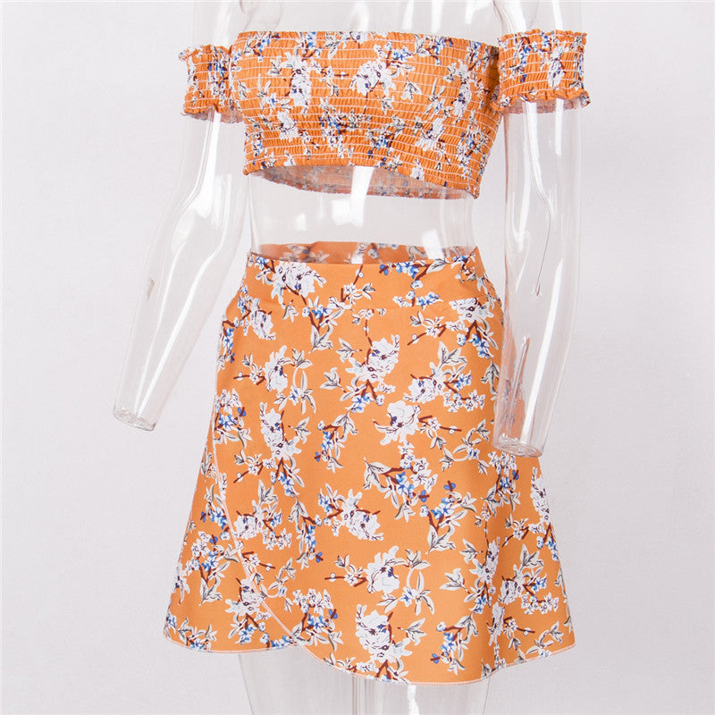 Compleu Fusta si Bustiera Athalie