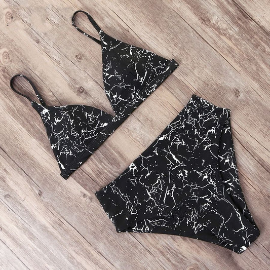 Costum de baie 2 piese, negru, Mayken C51