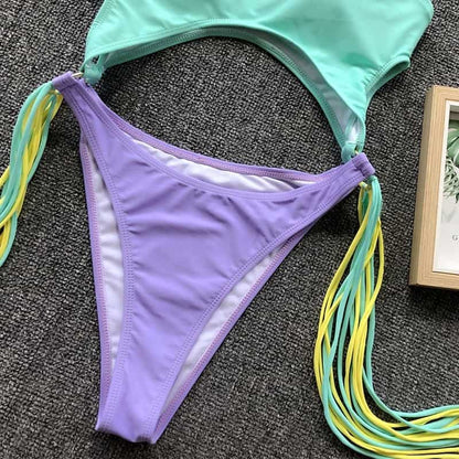 Costum de baie intreg, turquoise, Felicia C46