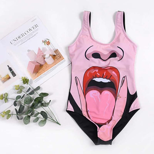 Costum de baie intreg, roz, Fraja C41