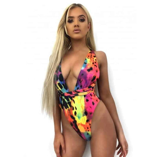 Costum de baie intreg, multicolor, Katina