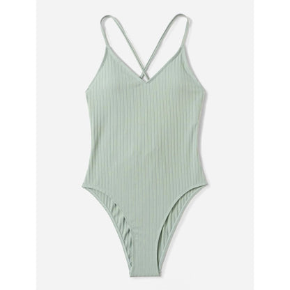 Costum de baie intreg, verde, Fabiana C49