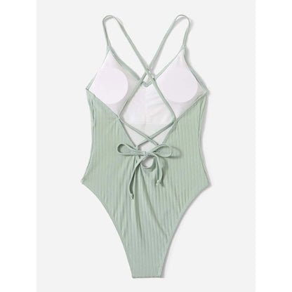 Costum de baie intreg, verde, Fabiana C49