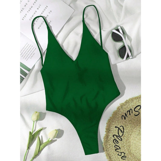 Costum de baie intreg, verde, Gabriela C34