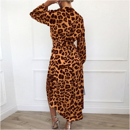 Rochie maro, animal print, Dorte C8