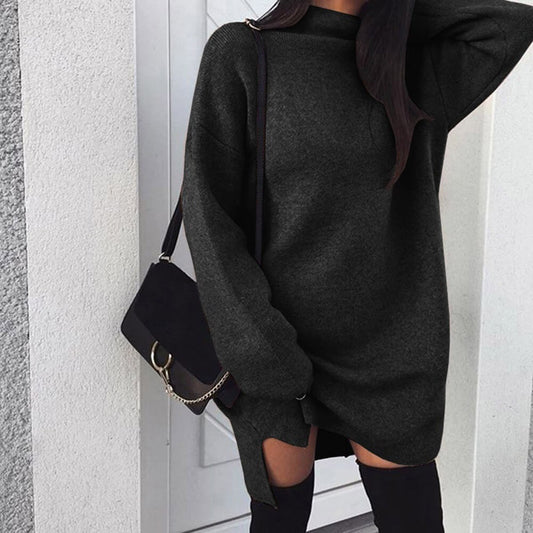 Rochie neagra, tip pulover, Jolanda C3
